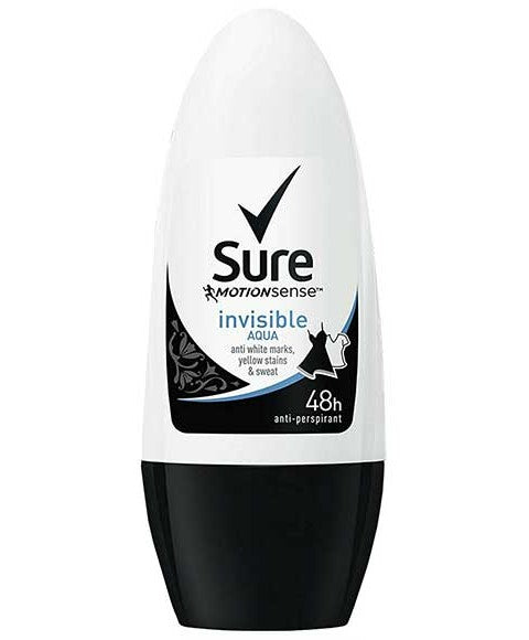 Sure Motionsense Invisible Aqua 48H Anti Perspirant Roll On