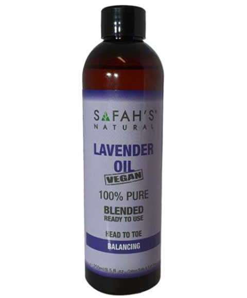 Safah Natural Pure Blended Head To Toe Balancing Lavender Oil