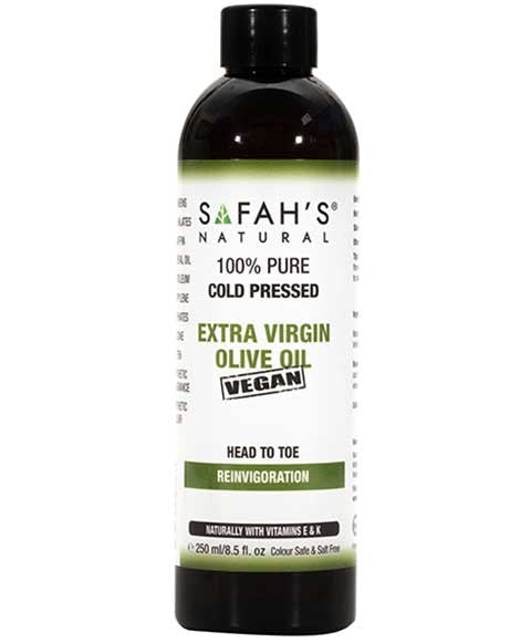 Safah Natural Cold Pressed Head To Toe Reinvigoration Extra Virgin Olive Oil