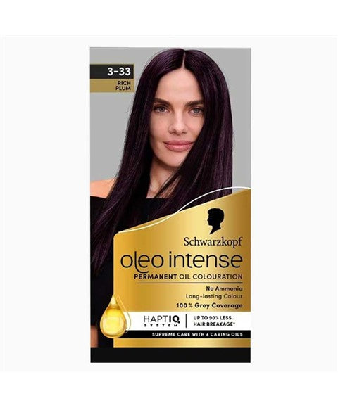 schwarzkopf Oleo Intense Permanent Oil Colouration 3 33 Rich Plum