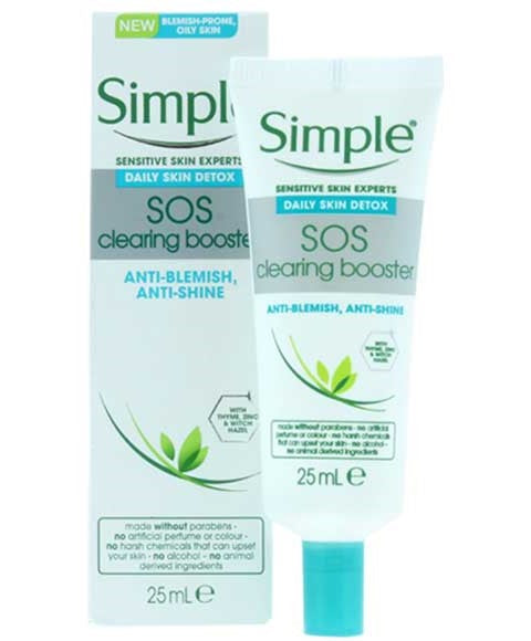 Simple  Daily Skin Detox SOS Clearing Booster