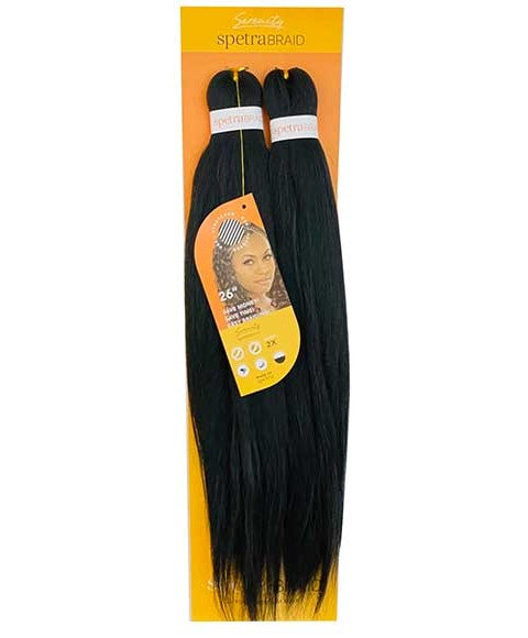 Serenity Spetrabraid 2X Pre Stretched Syn Luxury Premium Hair