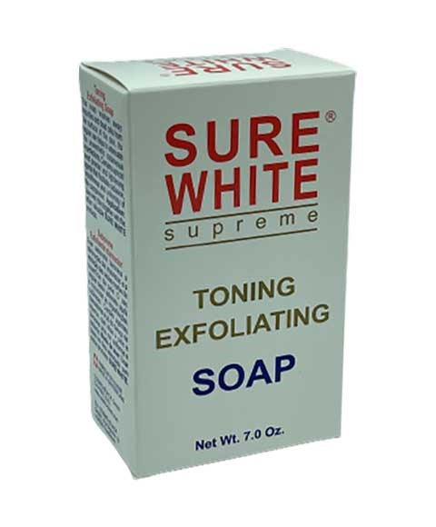 Sure White Toning Exfoliating Soap