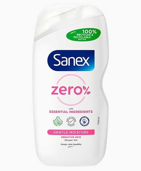 Sanex Zero Gentle Moisture Shower Gel For Sensitive Skin