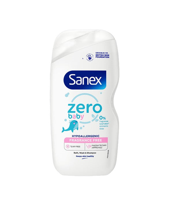 Sanex Zero Percentage Baby 3 In 1 Bath