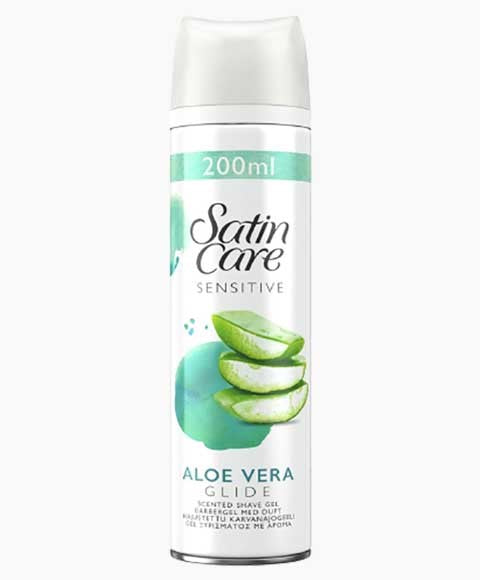 Gillette Satin Care Sensitive Aloe Vera Shave Gel