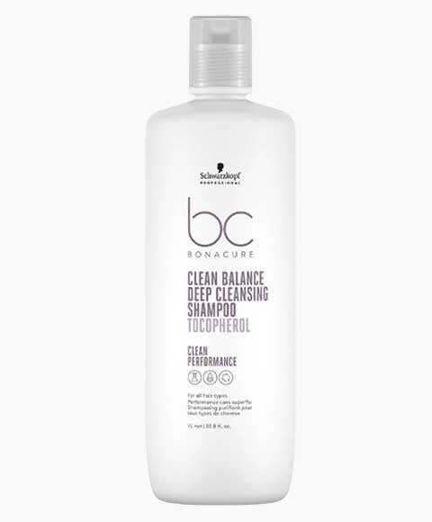 schwarzkopf Bonacure Tocopherol Clean Balance Deep Cleansing Shampoo