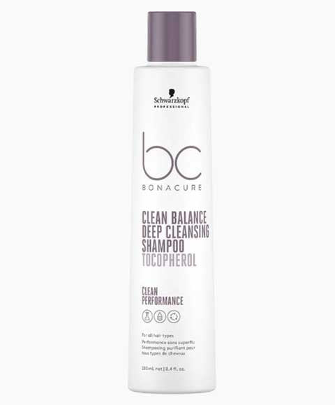 schwarzkopf Bonacure Clean Balance Deep Cleansing Shampoo