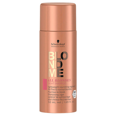 Schwarzkopf Professional Blondme All Blondes Light Shampoo - 50ml Travel Pack