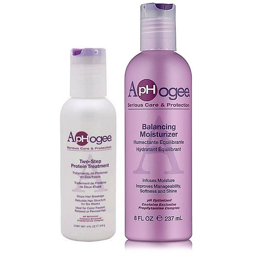 Aphogee Balancing Moisturizer And Two Step Protein Treatment Duo