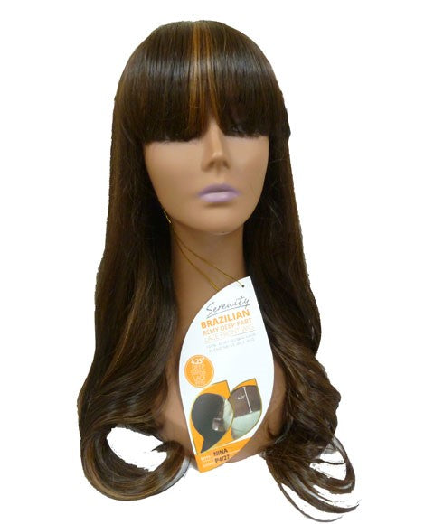 Serenity Brazilian Remi Deep Part Blended HH Nina Swiss Lace Wig