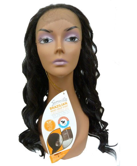 Serenity Brazilian Remi Deep Part Blended HH Vanity Swiss Lace Wig