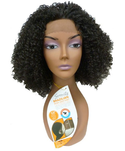 Serenity Brazilian Remi Deep Part Blended HH Viva Swiss Lace Wig