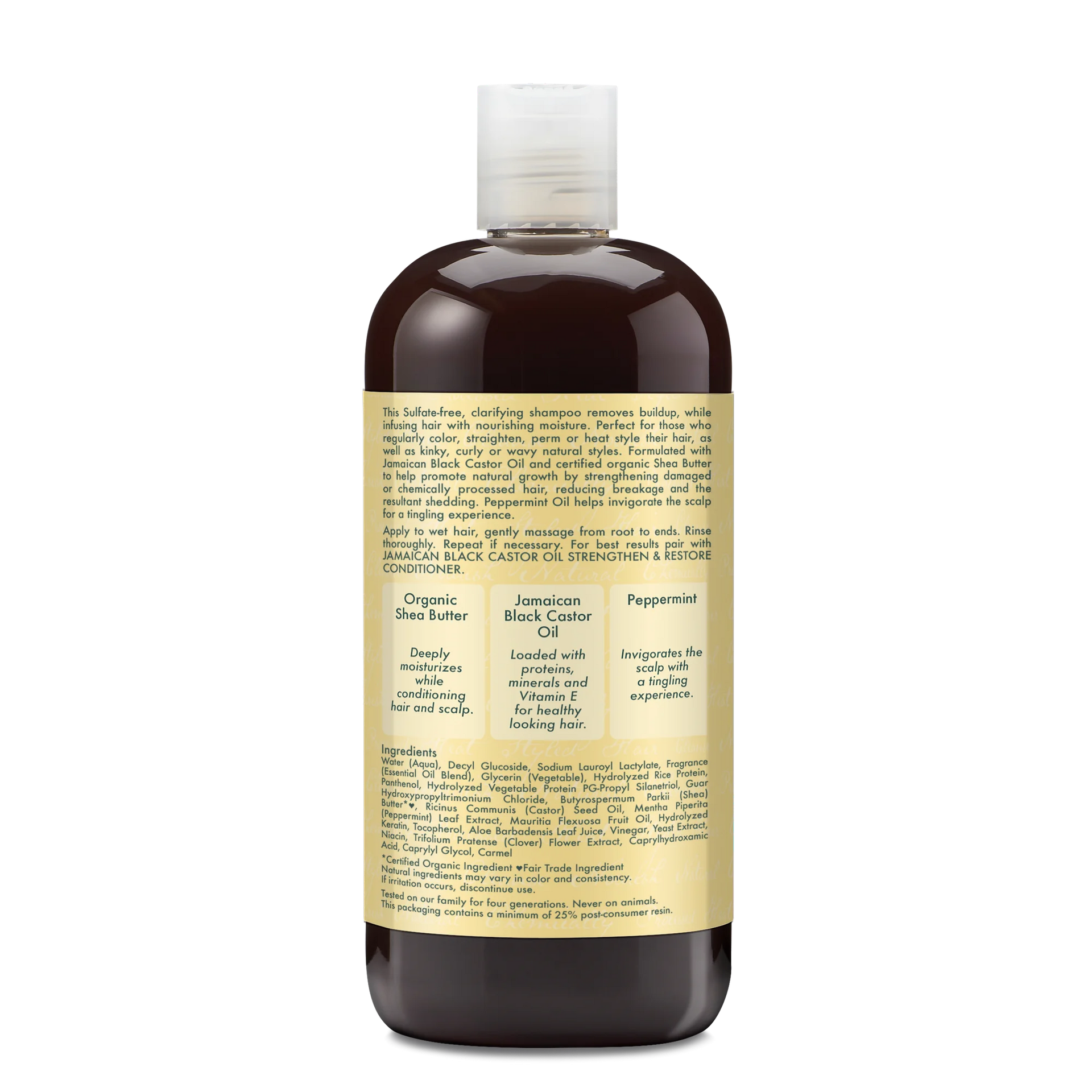 Shea Moisture - Jamaican Black Castor Oil Shampoo Strengthen & Restore 482ml