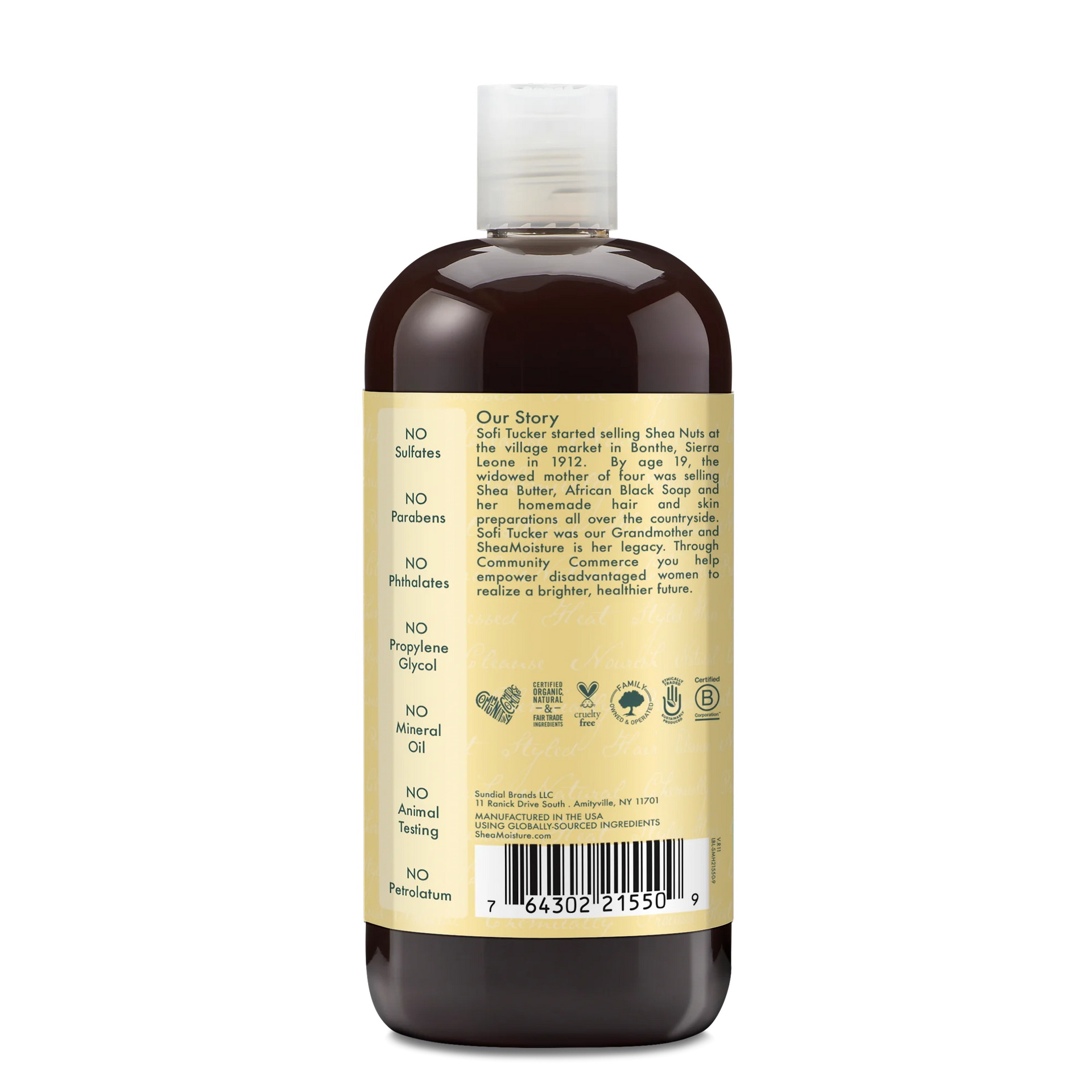 Shea Moisture - Jamaican Black Castor Oil Shampoo Strengthen & Restore 482ml