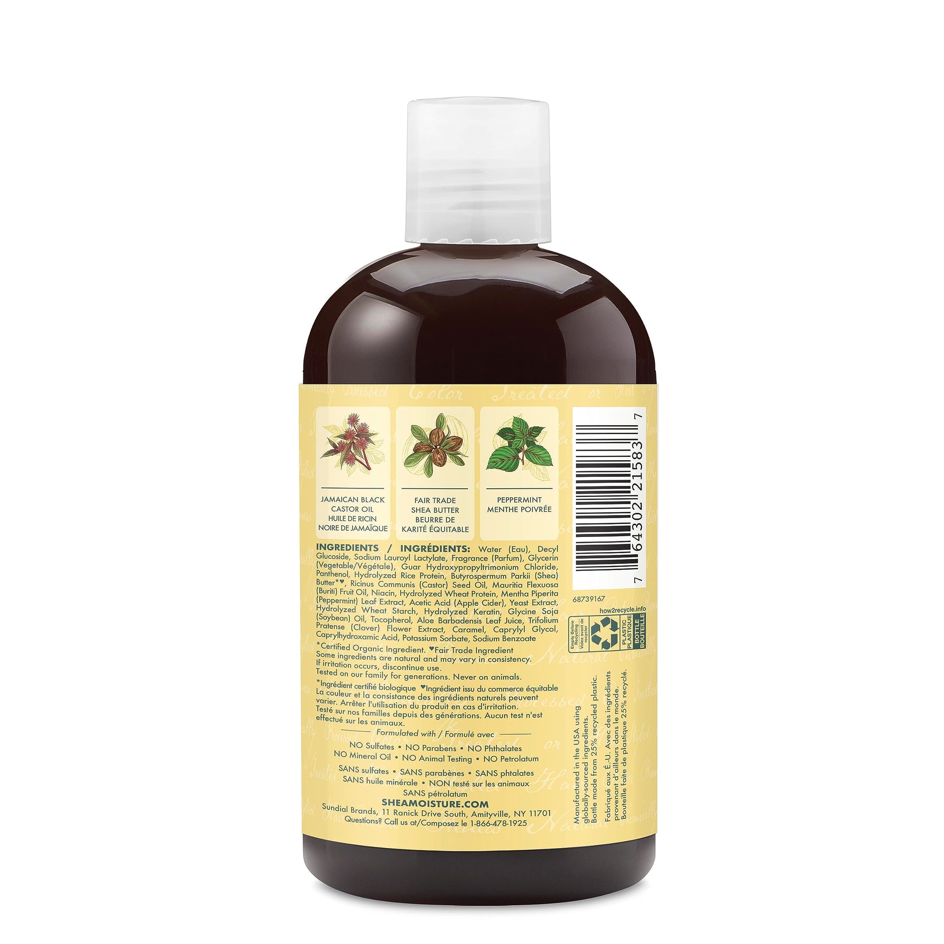 Shea Moisture - Jamaican Black Castor Oil Shampoo Strengthen & Restore 482ml