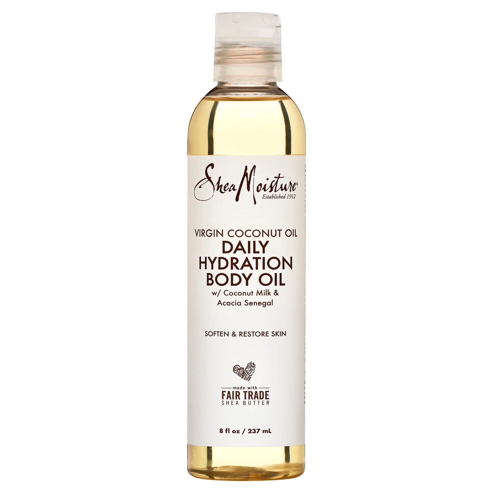 Shea Moisture 100% Virgin Coconut Oil Daily Hydration Massage Oil 237ml