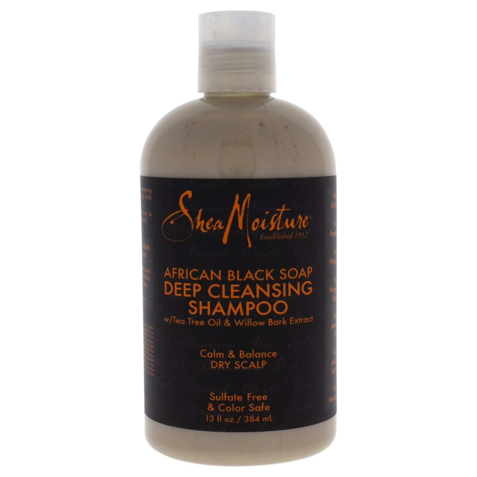 Shea Moisture African Black Deep Cleansing Shampoo 118ml / 384ml