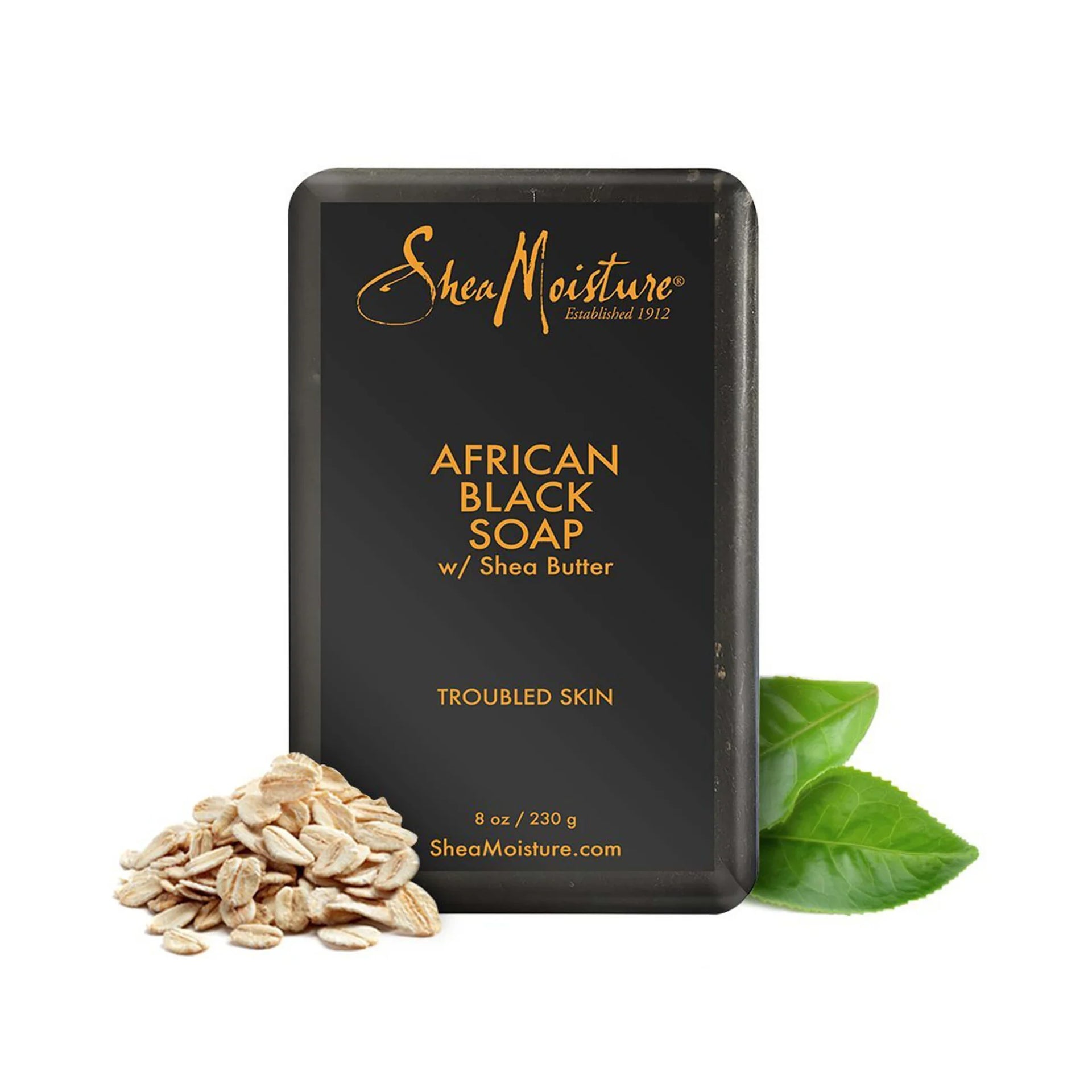 Shea Moisture African Black Soap With Shea Butter 230g
