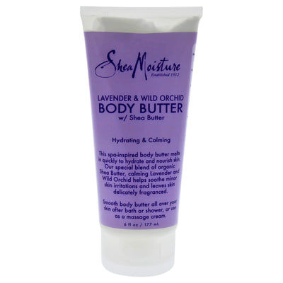 Shea Moisture Body Butter Lavender And Wild Orchid 177ml