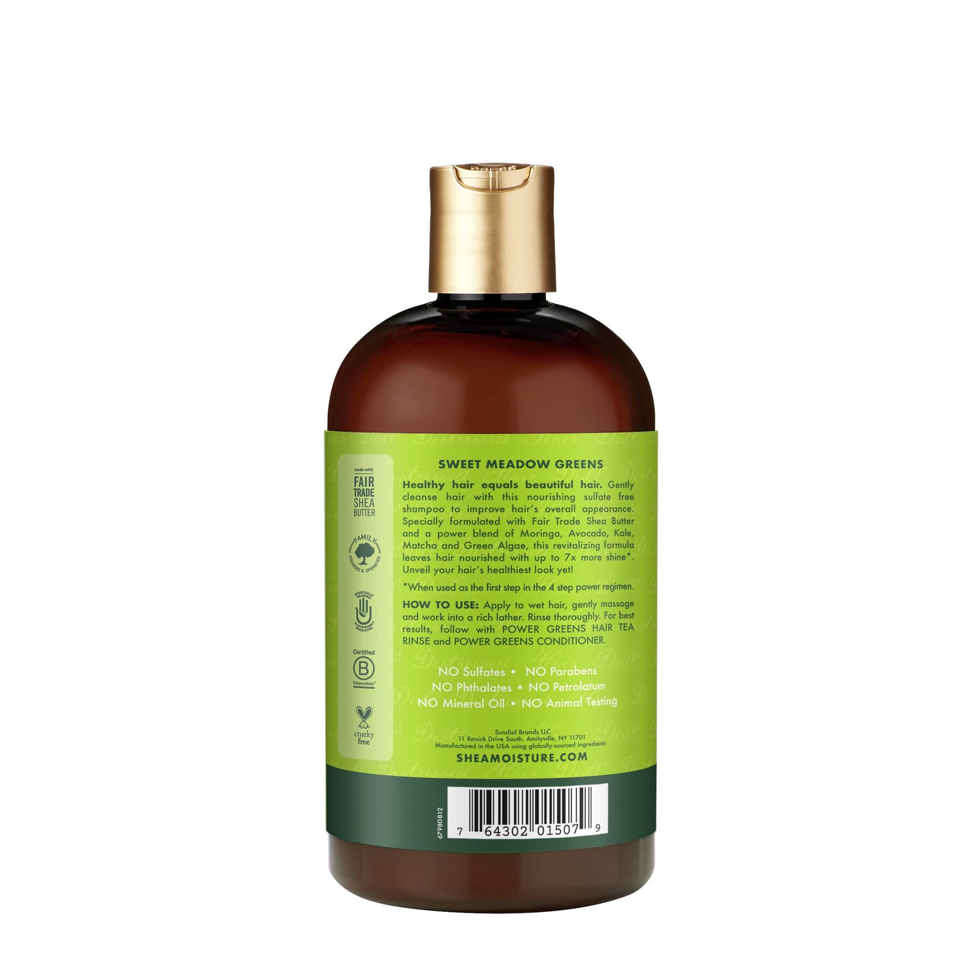 Shea Moisture Power Greens Conditioner With Moringa And Avocado 384ml