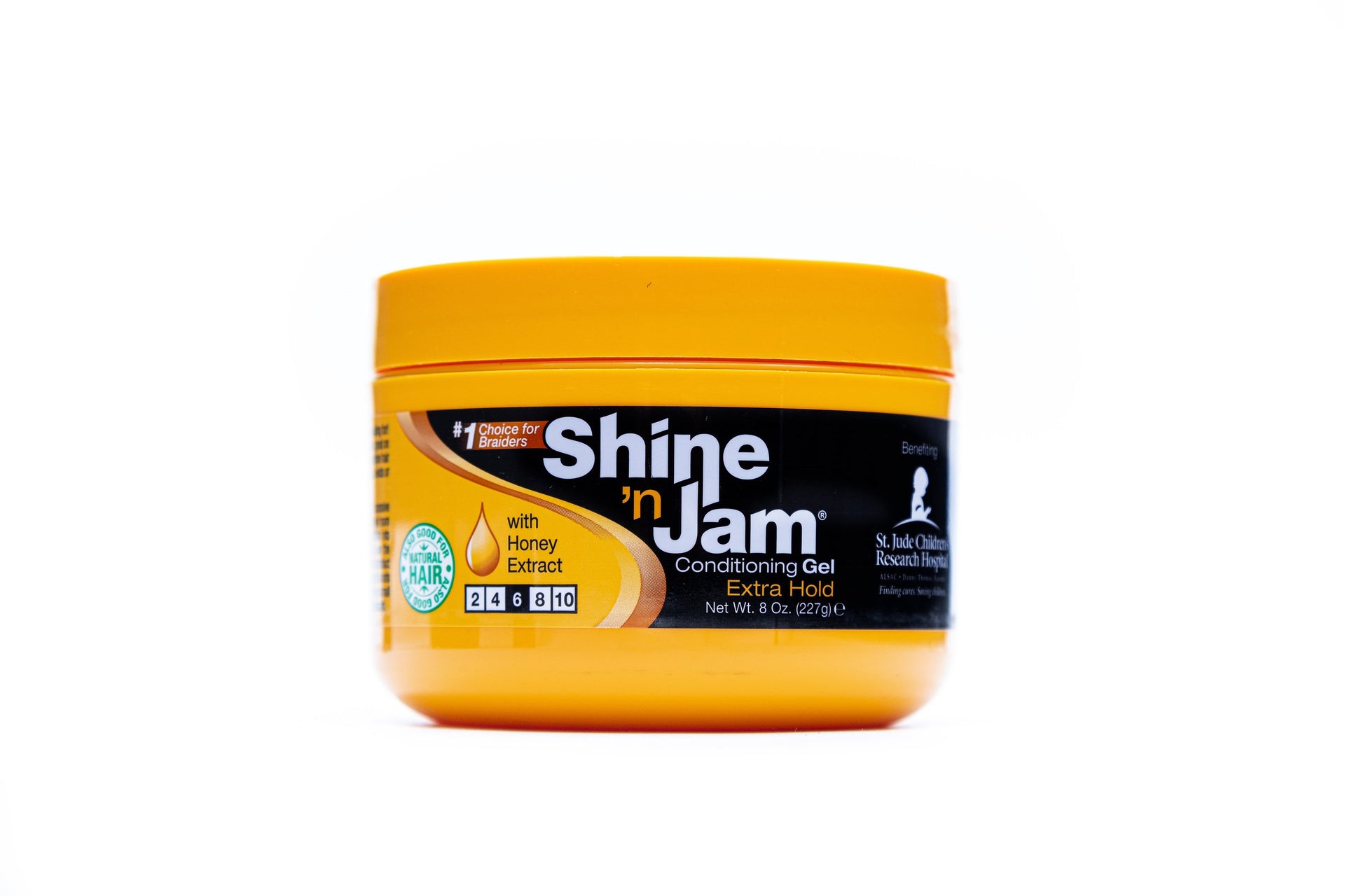 Ampro Shine N Jam Conditioning Gel Extra Hold With Honey Extract 227g-454g