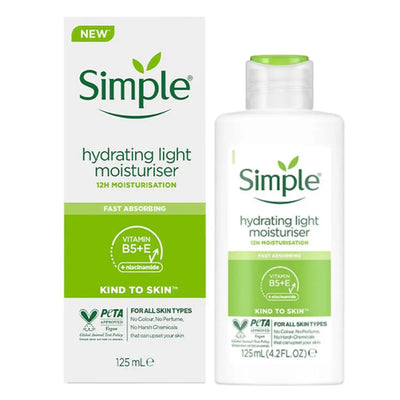 Simple Kind To Skin Hydrating Light Moisturiser 125ml