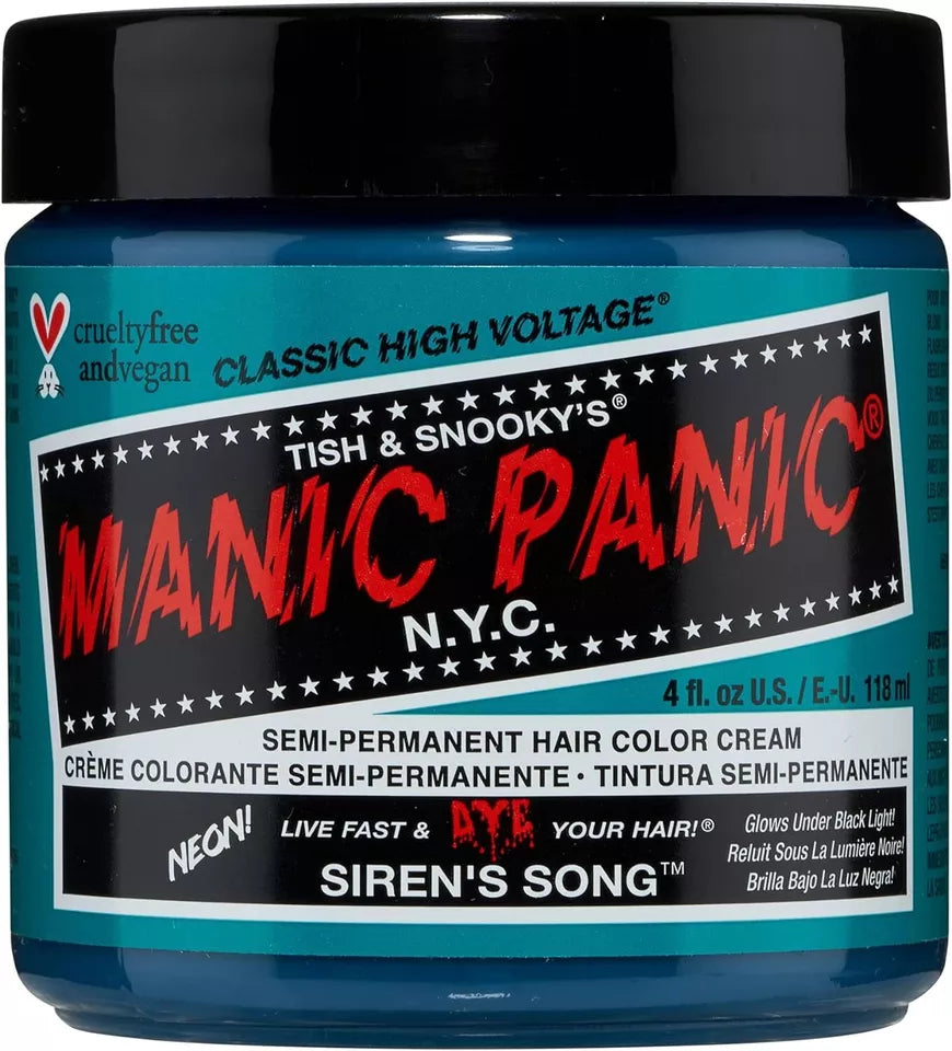 Manic Panic High Voltage Classic Semi Permanent Hair Dye Vegan Hair Colour 118ml