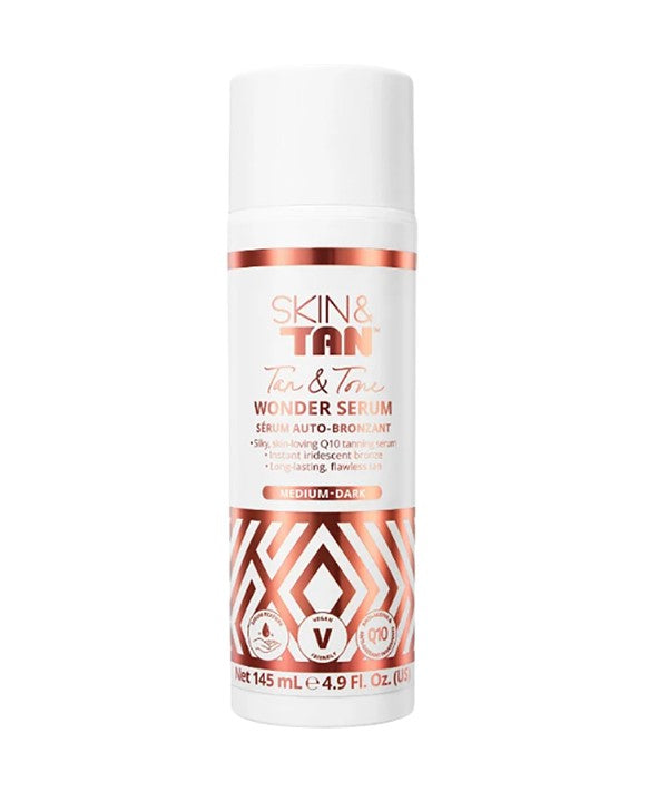 Skinny Tan  And Tone Wonder Serum Medium Dark