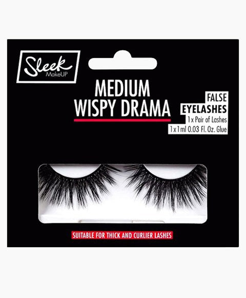 sleek make up Sleek Medium Wispy Drama False Eyelashes
