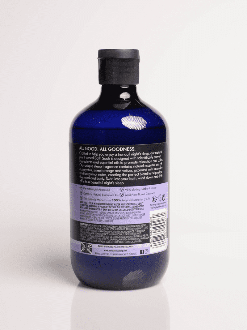 Baylis And Harding Baylis Goodness Lavender & Bergamot Natural Bath Soak 500ml