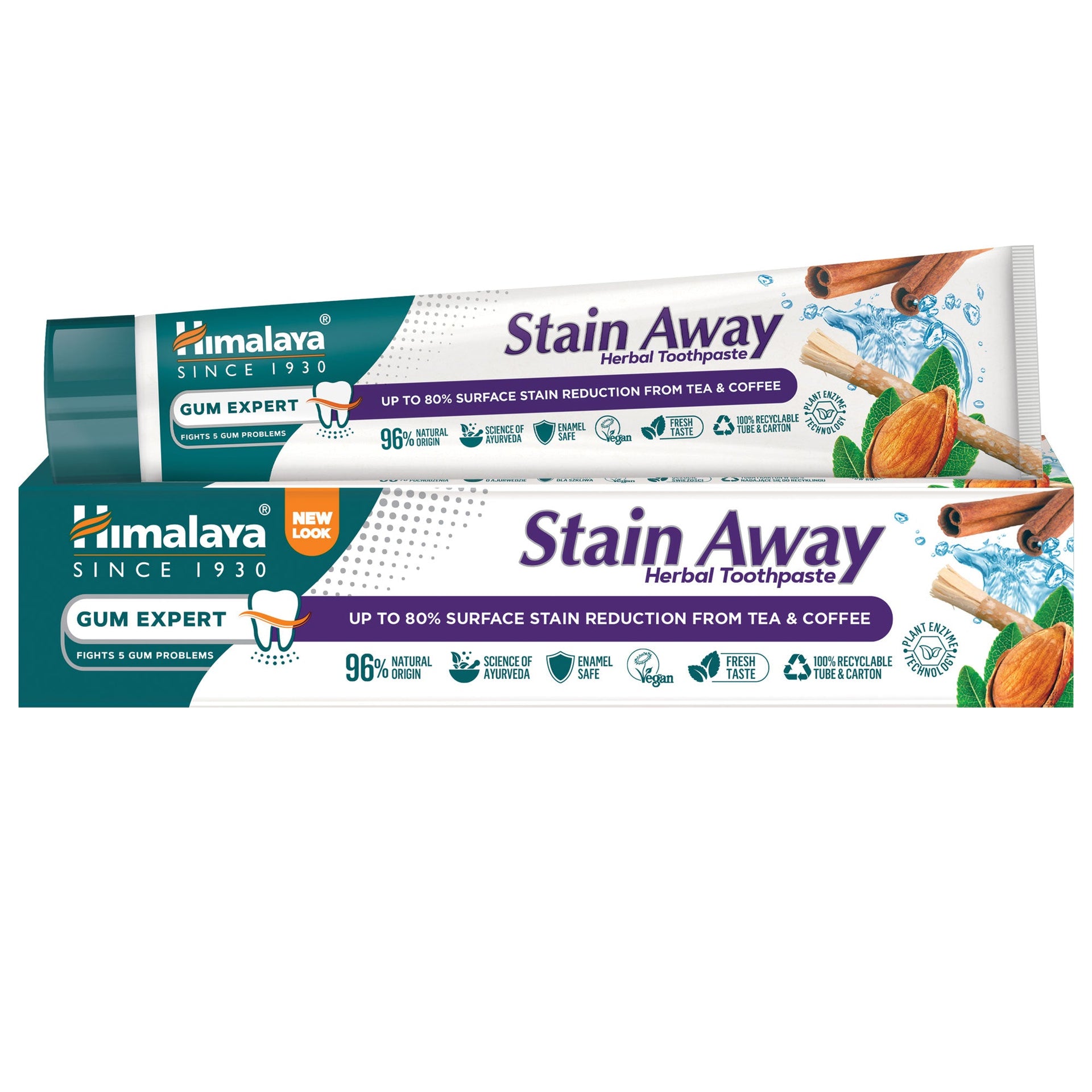 Himalaya Herbal Gum Expert Stain Away Toothpaste 75ml