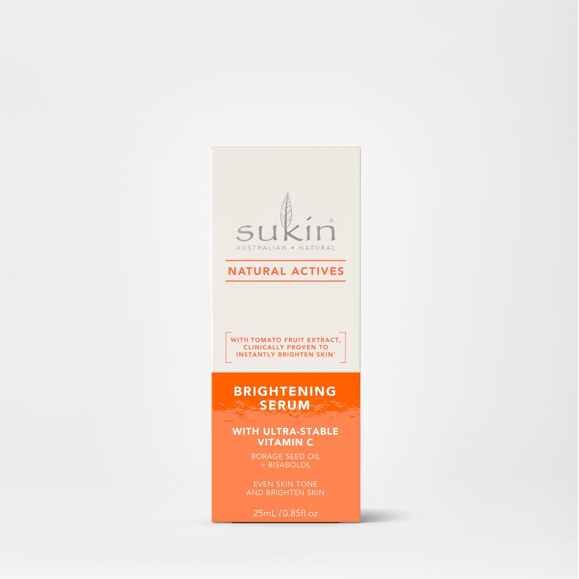 Sukin Natural Actives Brightening Serum 25ml