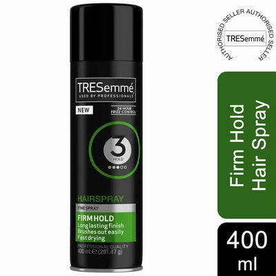 TRESemme 24 Hours Frizz Control Firm Hold 3 Hairspray 400ml