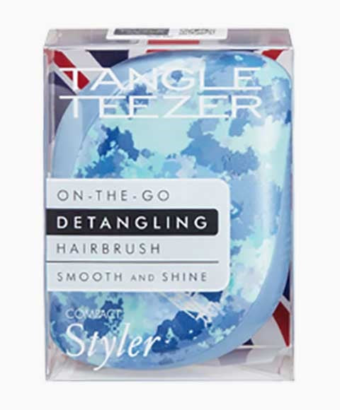 Tangle Teezer On The Go Detangling Hairbrush Compact Styler Mineral Chameleon