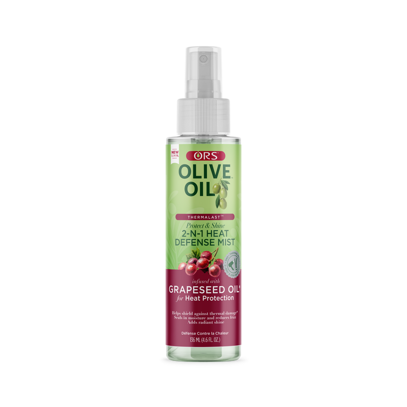 ORS Olive Oil With Grapeseed Oil 2 N 1 Shine Mist And Heat Defense 136ml