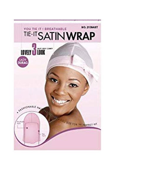 Bee Sales Magic Collection Tie It Satin Wrap 2139AST