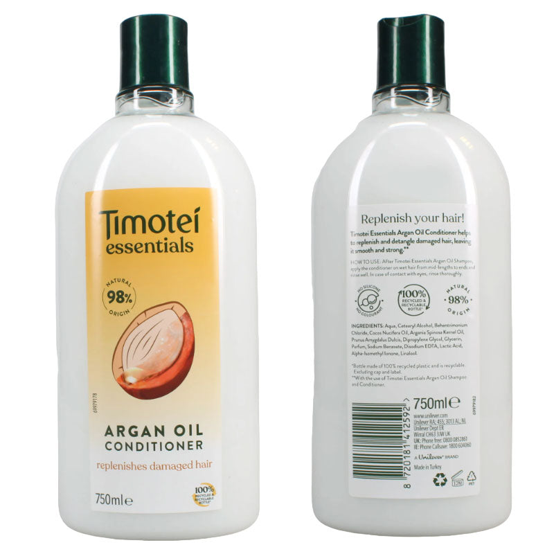 Timotei Essentials Argan Oil Conditioner 750ml