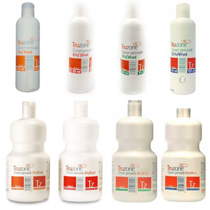 Truzone Cream Peroxide Hair Color Styling Tone Developer Bleach main