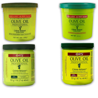 ORS Olive Oil Professional Creme Hair Textures Relaxer No-Base Formula Full Range
