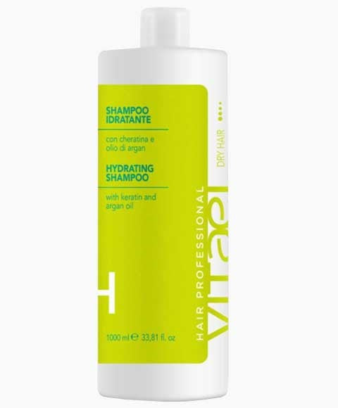 Vitalfarco Hydrating Shampoo With Keratin And Argan Oil