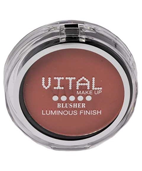 Vital Makeup  Luminous Finish Blusher 08 Deep Rouge