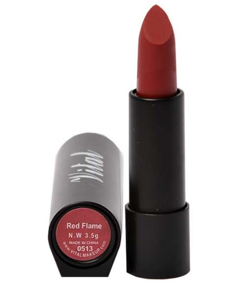 Vital Makeup Lipstick Red Flame