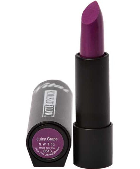 Vital Makeup Matte Lipstick Juicy Grape