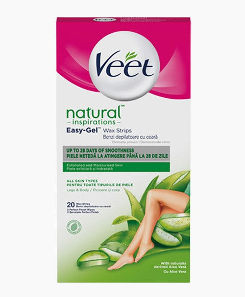 Veet Natural Inspirations Easy Gel Wax Strips