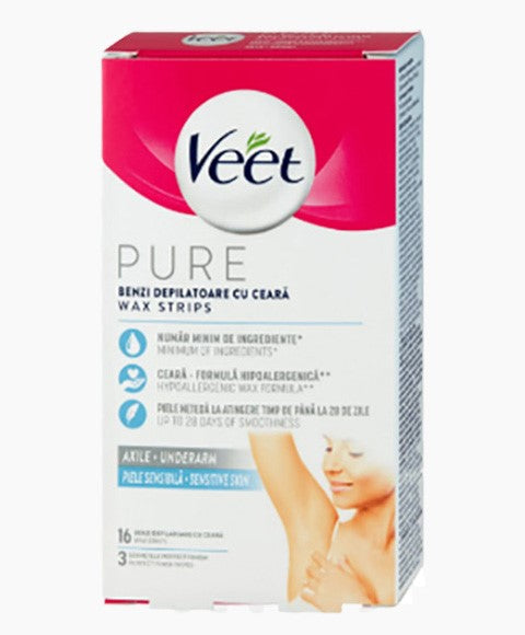 Veet Pure Wax Strips For Sensitive Skin