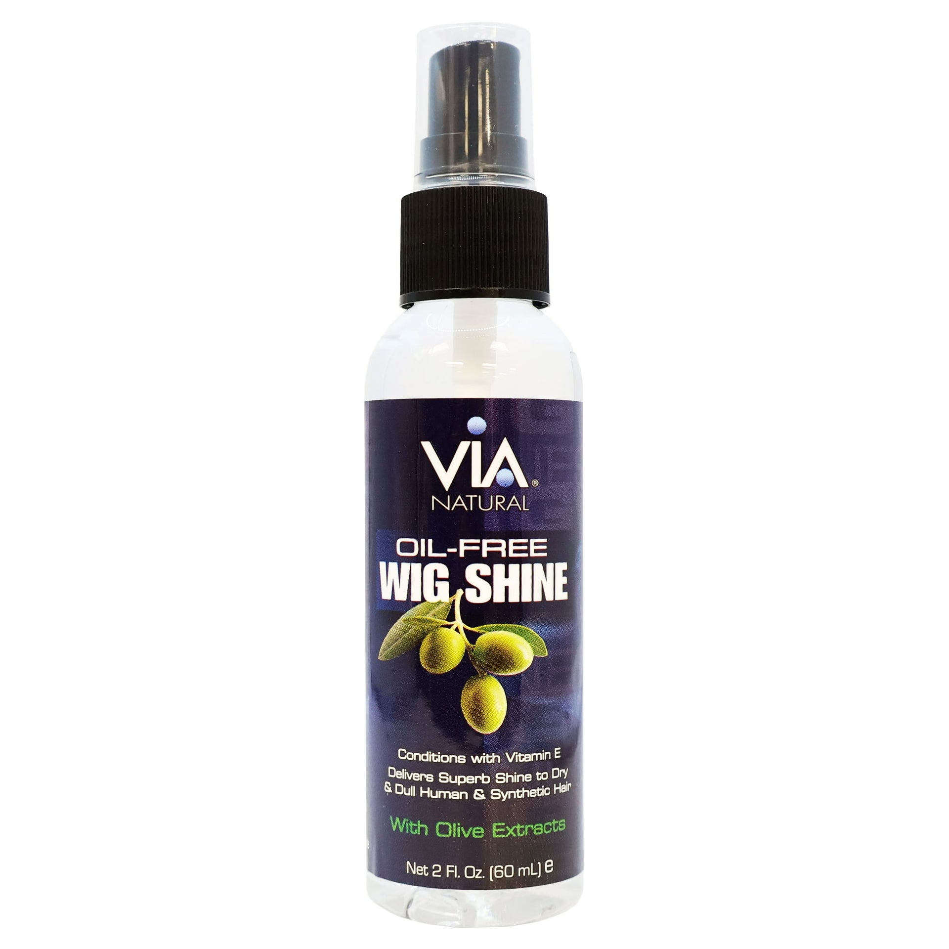 Via Natural Oil Free Wig Shine 60ml / 118ml / 237ml
