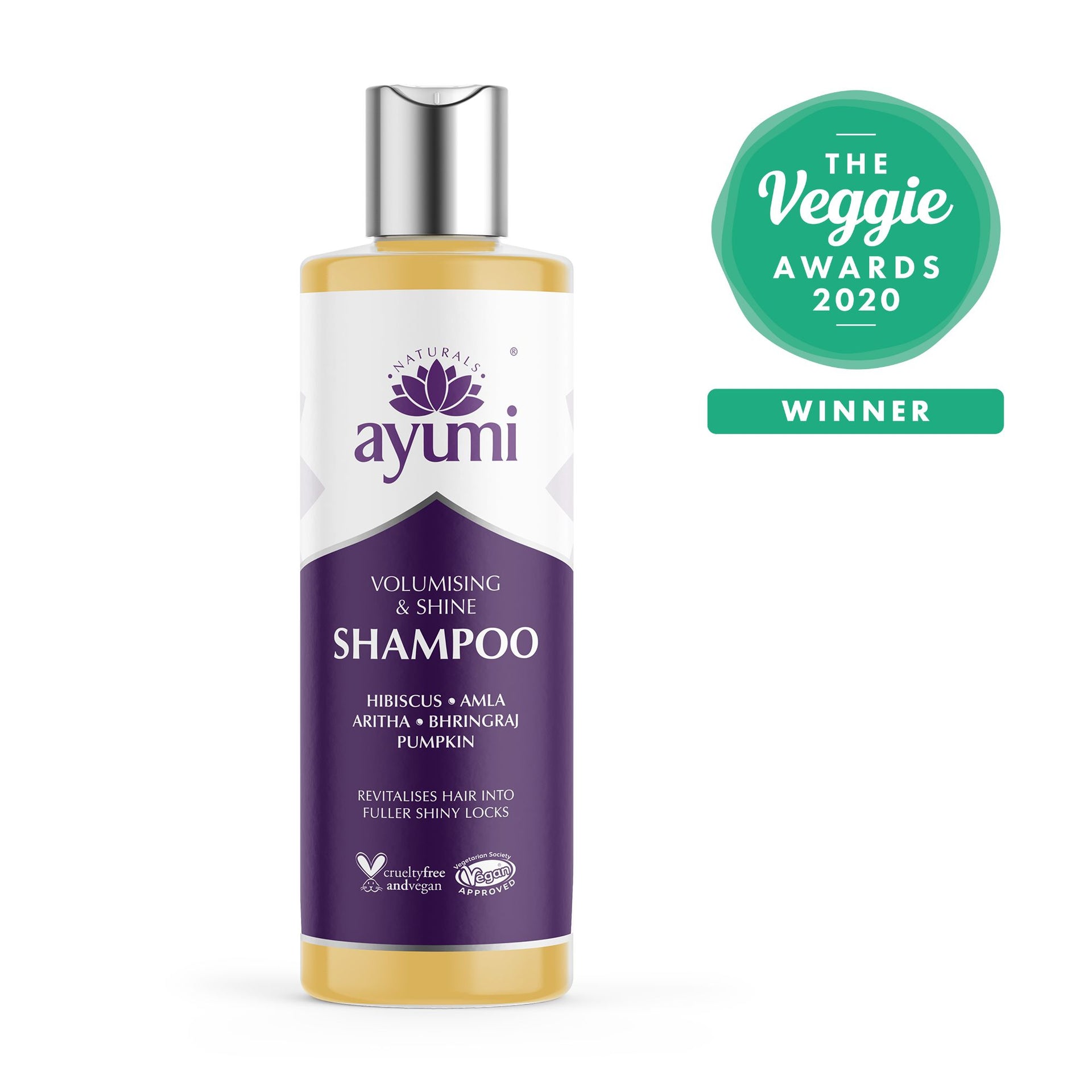 Ayumi Naturals Volumising And Shine Shampoo 250ml