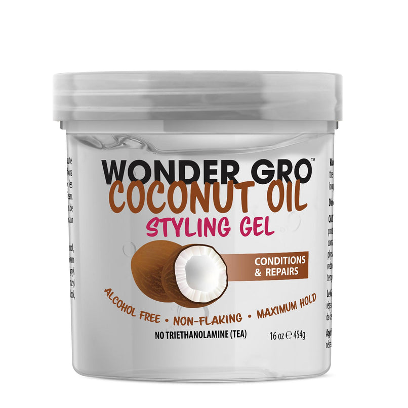 Wonder Gro Coconut Oil Styling Gel 454g
