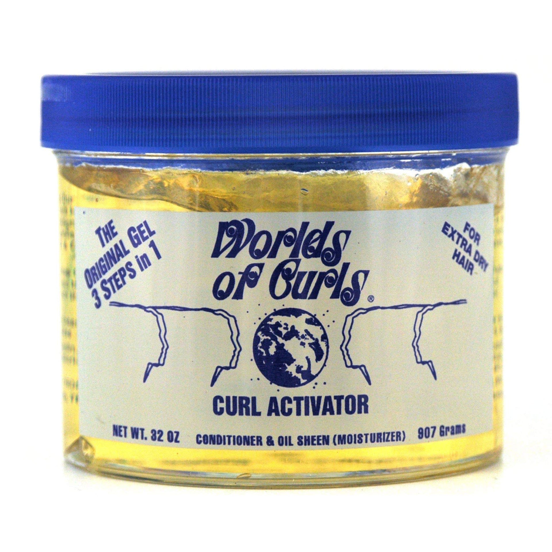 Worlds Of Curls Curl Activator Gel Collection & Sheen Spray